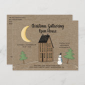 カントリーオープ初期のンハウスホリデーハガキ ポストカード (正面/裏面)