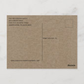 カントリーオープ初期のンハウスホリデーハガキ ポストカード (裏面)