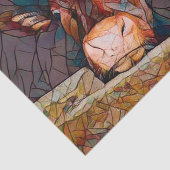 カントリーカウインバーンドファームモザイク素朴アおもしろいート 薄葉紙 (詳細)