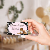 カントリーカウガールおむつくじ券 エンクロージャーカード