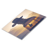 カントリーカウボーイアドベンチャーアウトドア自然エスケープ ノートパッド (アングル)