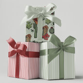 カントリーカウボーイハウディクリスマス ラッピングペーパーシート