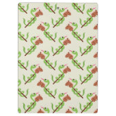 カントリーカウボーイブーツスティックホースデザートウェスタン クリップボード (裏面)