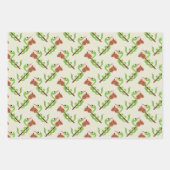 カントリーカウボーイブーツスティックホースデザートウェスタン ラッピングペーパーシート (正面2)