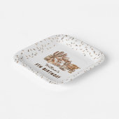 カントリーカウボーイ子供の誕生日パーティー ペーパープレート (傾斜あり)