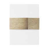 カントリーカウボーイ素朴ブ結婚ーツ 招待状ベリーバンド (裏面例)