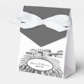 カントリーカジュアルイタリアヴィンヤ素朴ード結婚ズ フェイバーボックス (正面サイド)