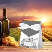 カントリーカジュアルイタリアヴィンヤ素朴ード結婚ズ フェイバーボックス