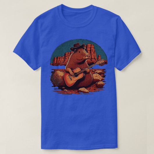 カントリーカピバラ6 Tシャツ (デザイン正面)