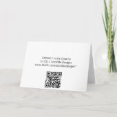 カントリーカラフルバーンクリスマス シーズンカード (裏面)