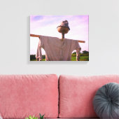 カントリーガーデンかかし キャンバスプリント (インサイチュ (リビング))