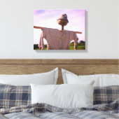 カントリーガーデンかかし キャンバスプリント (インサイチュ (寝室))