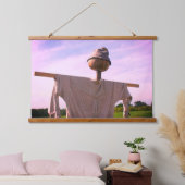 カントリーガーデンかかし 吊り下げ型タペストリー (寝室)