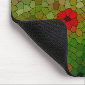 カントリーガーデンのモザイクケシ マウスパッド (コーナー)