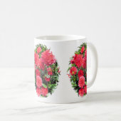 カントリーガーデンの花 コーヒーマグカップ (正面右)