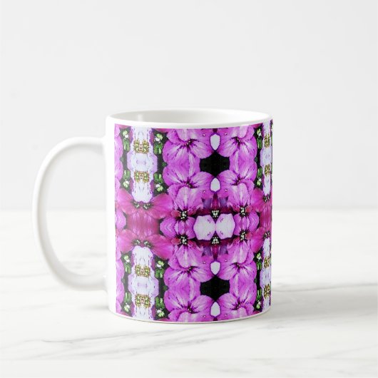 カントリーガーデンの花 コーヒーマグカップ (左)