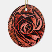 カントリーガーデンの花 セラミックオーナメント (左)