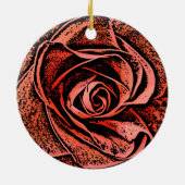 カントリーガーデンの花 セラミックオーナメント (裏面)