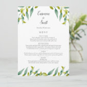 カントリーガーデングリーン結婚リーのメニュー メニュー (スタンド正面)