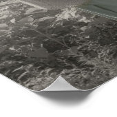 カントリーガーデンスカクレローヴィンテージ部分カラー ポスター (角)