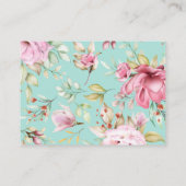 カントリーガーデンフローラおむつラッフル エンクロージャーカード (裏面)