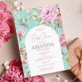 カントリーガーデンフローラベビーシャワー招待状 招待状