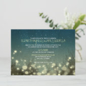 カントリーガーデンライト結婚式招待状 招待状 (スタンド正面)