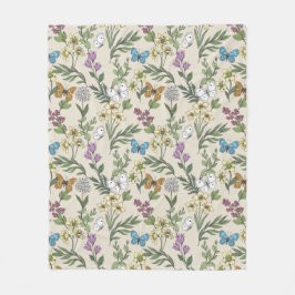 カントリーガーデン フリースブランケット