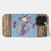 カントリーガールのiPhoneケース iPhoneケース (裏面横)