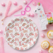 カントリーガールカウボーイブーツn'ハット ペーパープレート (パーティー)