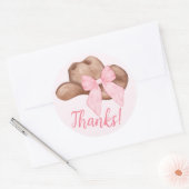 カントリーガールカウボーイブーツn'ハット ラウンドシール (封筒)