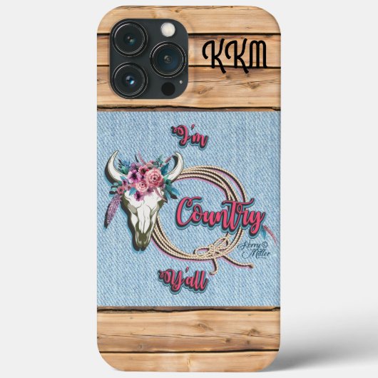 カントリーガールiPhoneケース Case-Mate iPhoneケース (裏面)