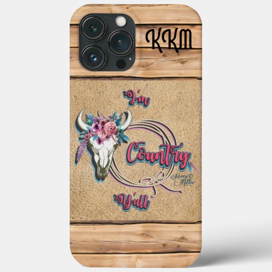 カントリーガールiPhoneケース Case-Mate iPhoneケース (裏面)