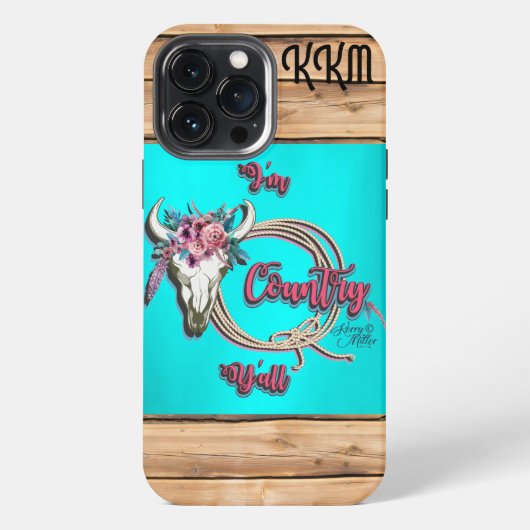 カントリーガールiPhoneケース iPhoneケース (裏面)