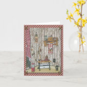 カントリーキッチンノートカード カード (黄色い花)