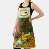 カントリーキッチンファーミヤードロースターヘンズエプロン エプロン (インサイチュ)