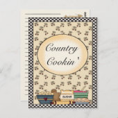 カントリーキッチンレシピカード ポストカード (正面/裏面)
