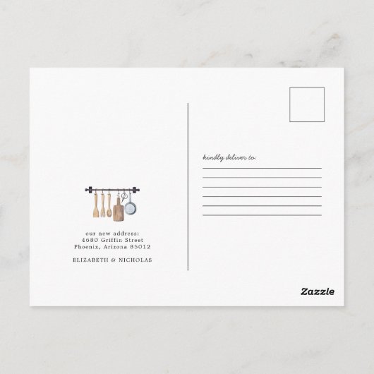 カントリーキッチン |お知らせポストカードの移動 ポストカード (裏面)