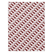 カントリーキャビン赤いバッファローplaidクリスマスイカ テーブルクロス (正面)