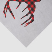 カントリーキャビン赤いバッファローplaidクリスマスイカ 薄葉紙 (詳細)