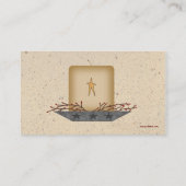 カントリーキャンドルビジネスカード 名刺 (裏面)