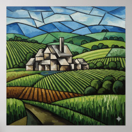 カントリーキュービズム ポスター