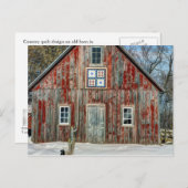 カントリーキルトオールドバーン ポストカード (正面/裏面)