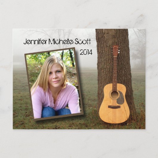 カントリーギターオープンハウス インビテーションポストカード (正面)