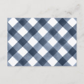 カントリーギンガムインサートカード エンクロージャーカード (裏面)