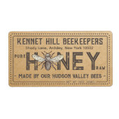 カントリークラフトグランジファームハウスローハニーラベルビー ラベル (正面)