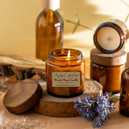 カントリークラフトスターアンドベリーキャンドルラベル ラベル