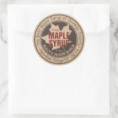 カントリークラフトメープルシロップ ラウンドシール (バッグ)