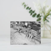 カントリークラブでのダイビング,ロサンゼルス, 1951 ポストカード (スタンド正面)