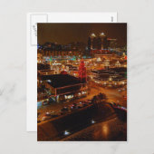 カントリークラブの広場、カンザスシティの休日ライト シーズンポストカード (正面/裏面)